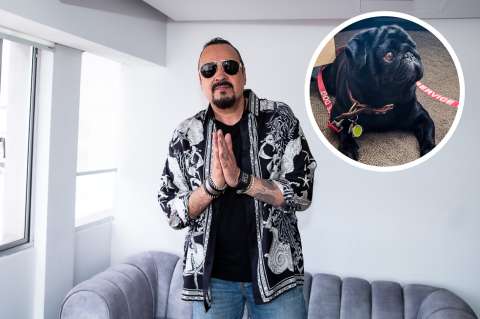 Pepe Aguilar presume la lujosa vida de su hijo menor: un perro pug. “Mi favorito”