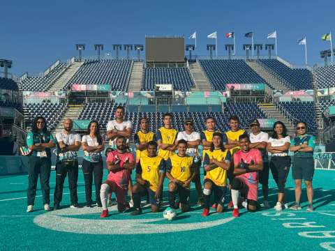 ¡Colombia, a semifinales del fútbol para ciegos!