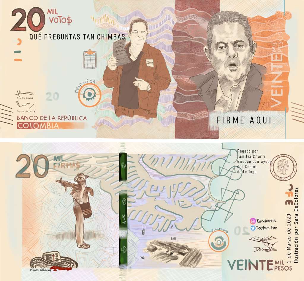 El excandidato presidencial hace parte de la serie "Dinero Sucio", realizada por Sara Vélez García.
