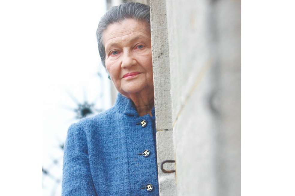En 1970, Simone Veil fue la primera mujer en ocupar el cargo de secretaria general del Sindicato Superior de la Magistratura. / AFP