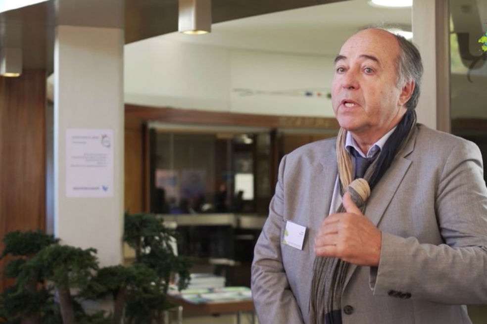 Régis Thepot es el administrador General de la entidad pública de gestión de las cuencas fluviales francesas y Vicesecretario de la Academia Francesa del agua.  / Atelier International de l'eau et climat 2017 - Agencia del Agua Sena Normandia