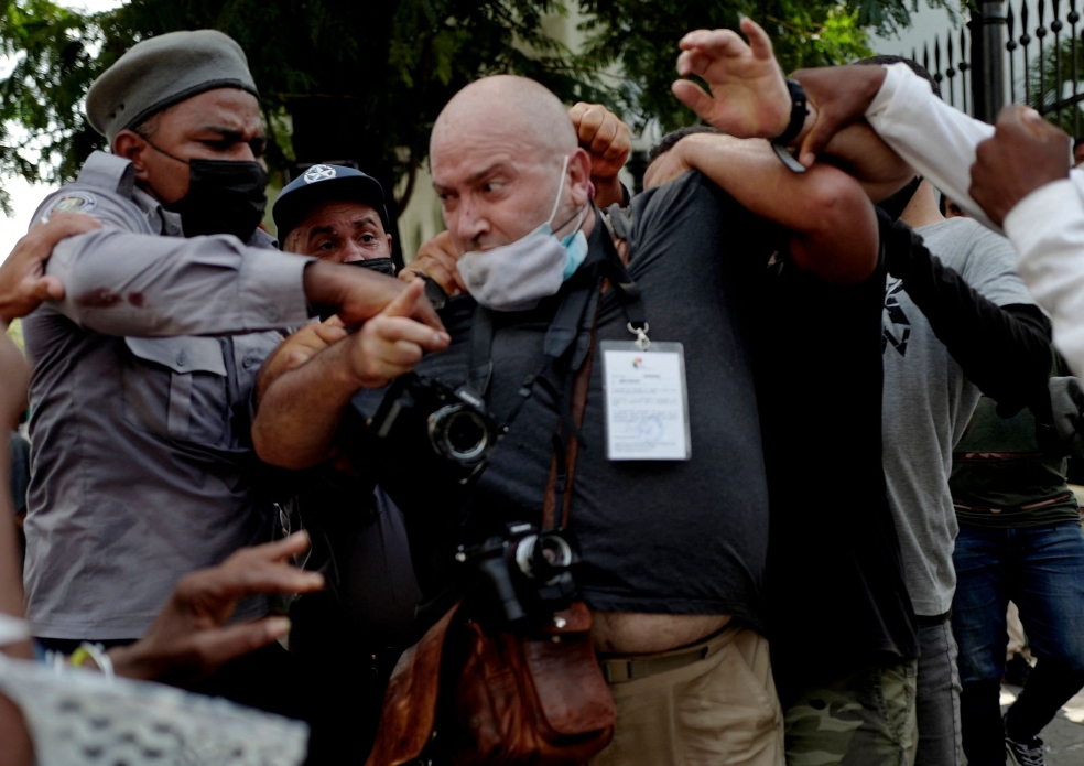 Protestas contra Miguel Díaz-Canel en Cuba
