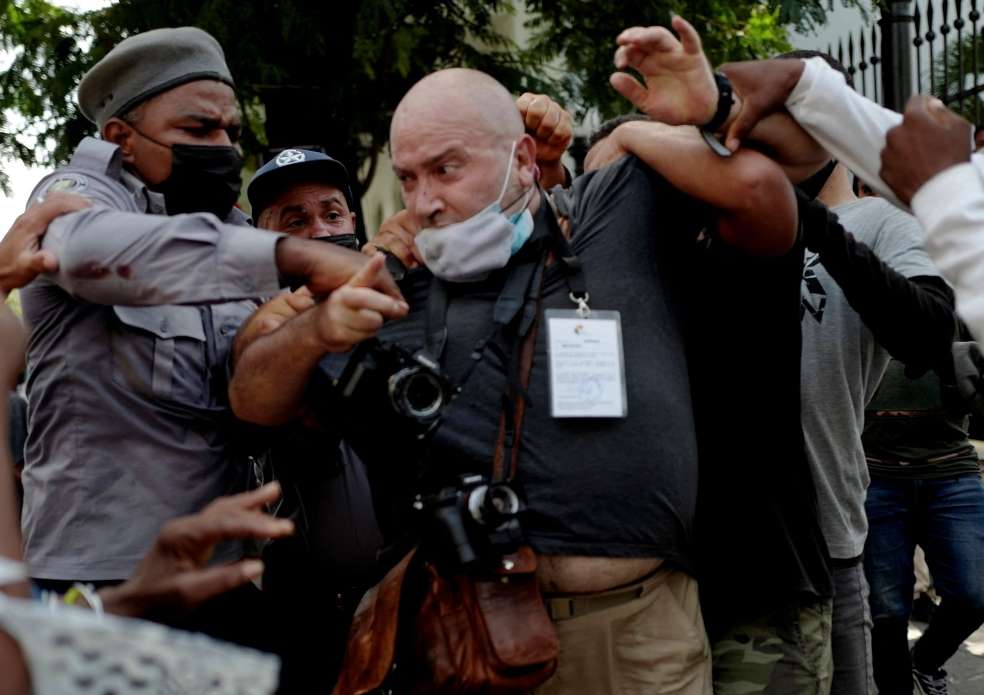 Protestas contra Miguel Díaz-Canel en Cuba