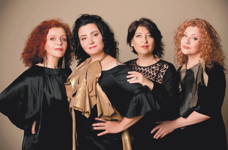 Las cantantes de Eva Quartet son cuatro de las mejores voces femeninas de Bulgaria.  / Cortesía: Cartagena Festival de Música
