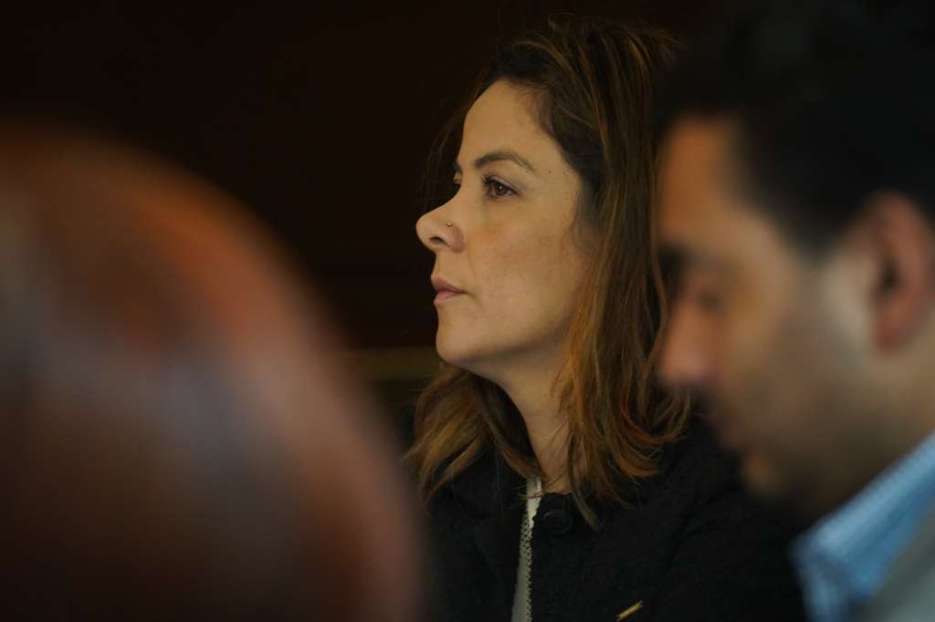 La ministra de Agricultura, Jhenifer Mojica.