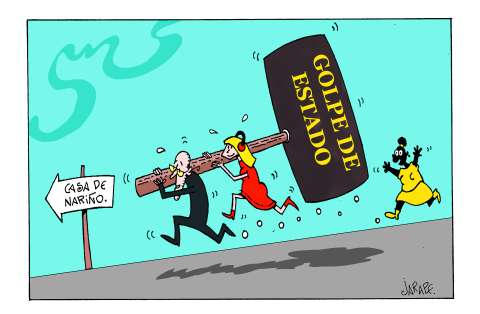 El golpe
