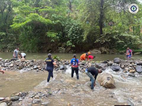 Buscan a joven que desapareció en quebrada de Gramalote en medio de paseo familiar