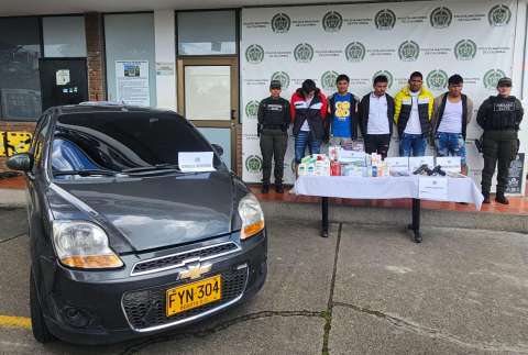 Cayeron cinco ladrones que tenían en jaque a comerciantes de Chapinero
