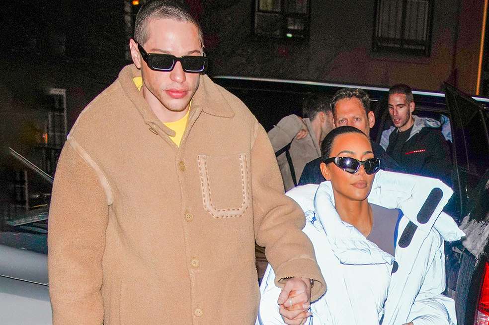 Kim Kardashian y Pete Davidson