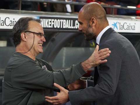 Guardiola: “En conocimiento del juego, Bielsa está muy por delante de mí”