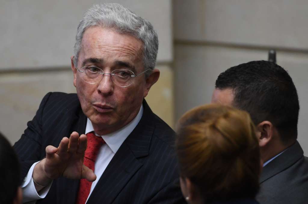 Senador por el partido Centro Democrático, durante el debate sobre las objeciones a la ley estatutaria de la Jurisdicción Especial de Paz (JEP).