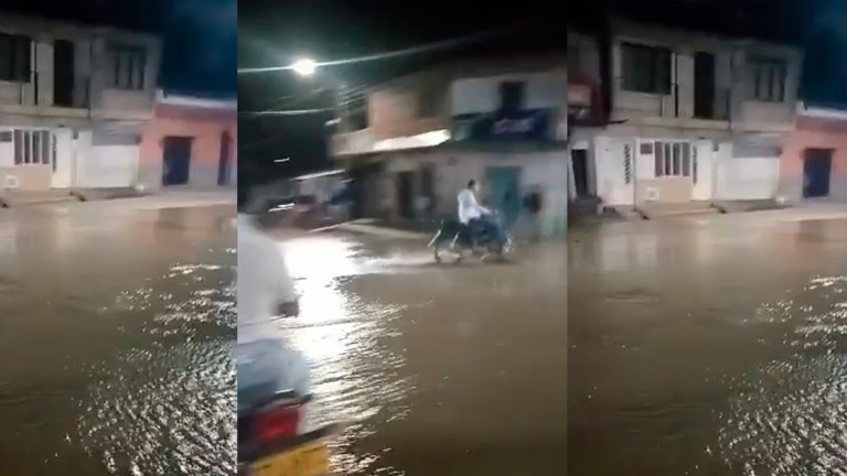 Inundaciones en Corinto, Cauca, por el desbordamiento del río La Paila