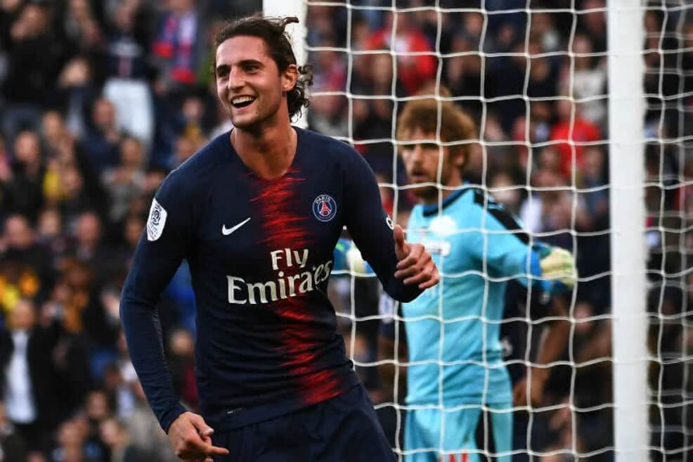 El volante francés Andrien Rabiot. / AFP