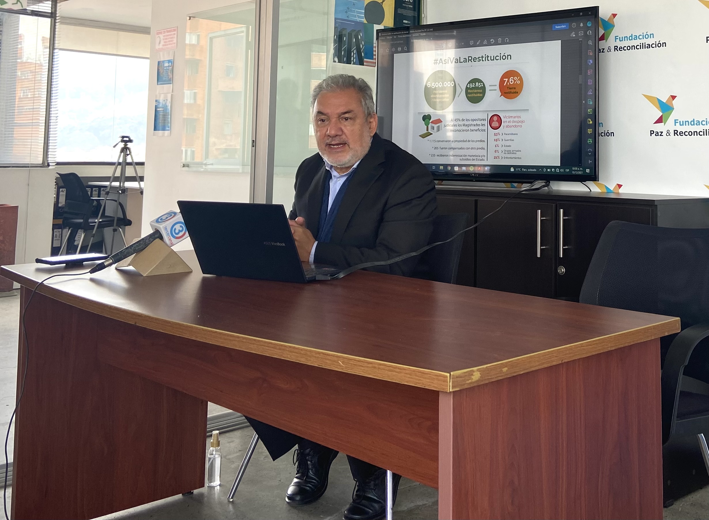 Gerardo Vega dirigió la Fundación Forjando Futuros por más de una década.