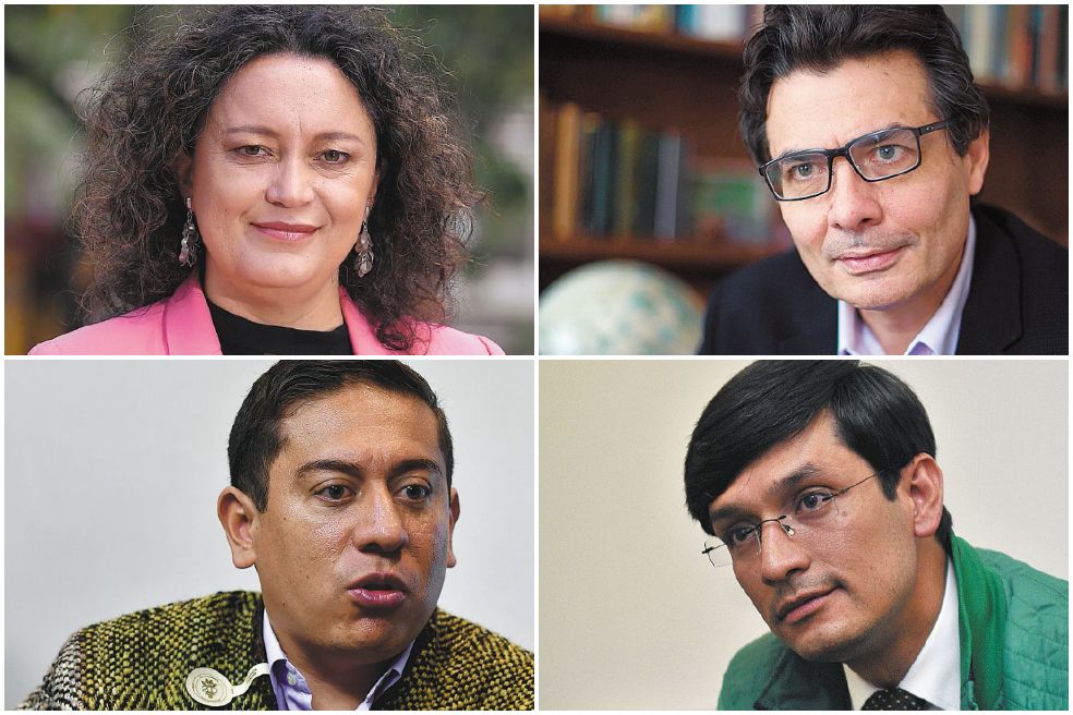 La senadora Angélica Lozano, y los precandidatos Carlos Amaya y Camilo Romero, son los protagonistas de la más reciente disputa sobre el mecanismo de elección del candidato. La candidatura de Alejandro Gaviria jugaría un papel clave en ella.