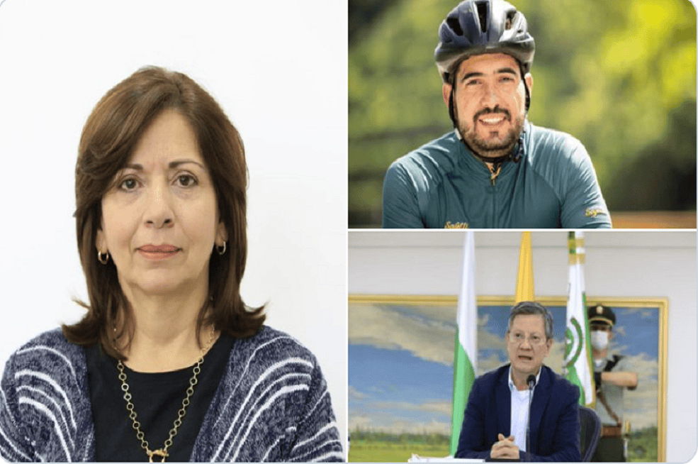 Secretaría de Hacienda, Luz Elena Gaviria López; el secretario de Infraestructura Física, Juan Pablo López y el actual gobernador encargado, Luis Fernando Suárez, componen la terna que se presentará al Gobierno para decidir quién será el gobernador de Antioquia mientras se define la situación de Aníbal Gaviria.