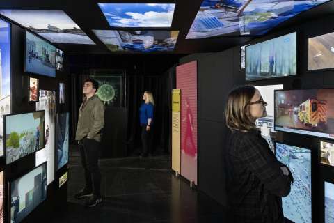 La pandemia entra en el museo