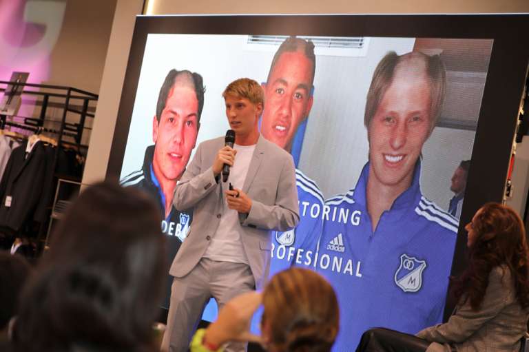 El futbolista Andrés Llinás es la nueva imagen de la línea masculina de MNG.
Bogotá, Colombia. Septiembre del 2022. Siguiendo con la apuesta de MNG a nivel global por incluir a futbolistas como protagonistas de sus campañas, MNG anuncia que Andrés Llinás, defensa central de Millonarios, quien está en el auge de su carrera con un futuro prometedor, es la nueva imagen de la línea masculina de la franquicia en el país.