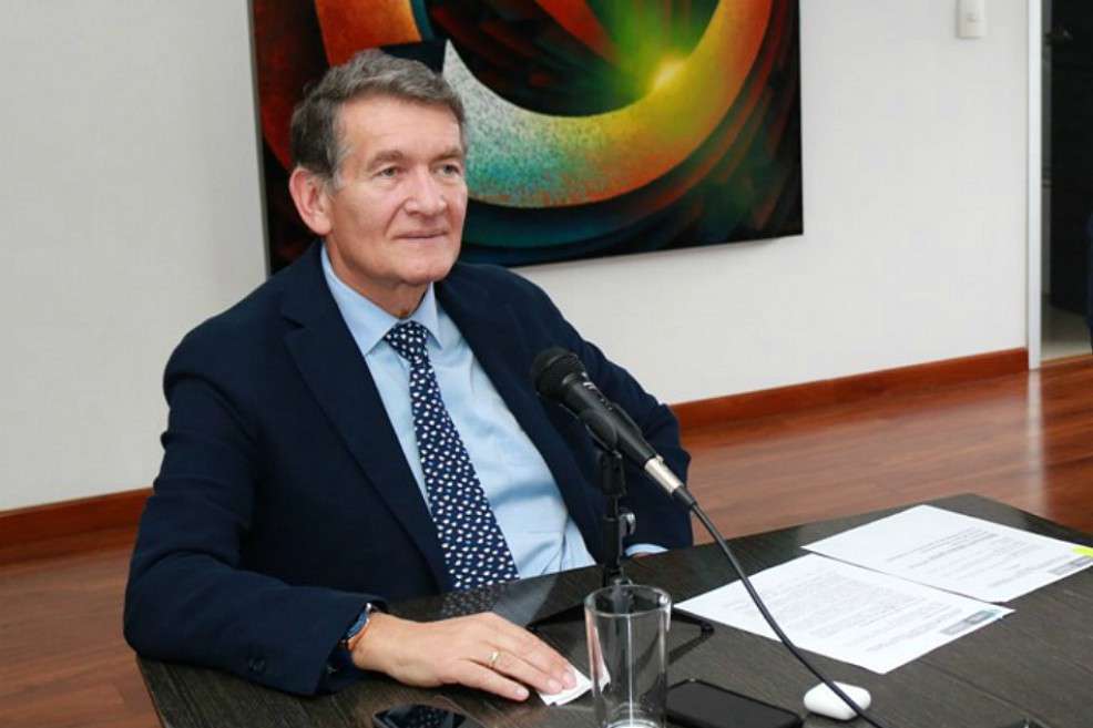 Ángel Custodio Cabrera, Ministro de Trabajo.