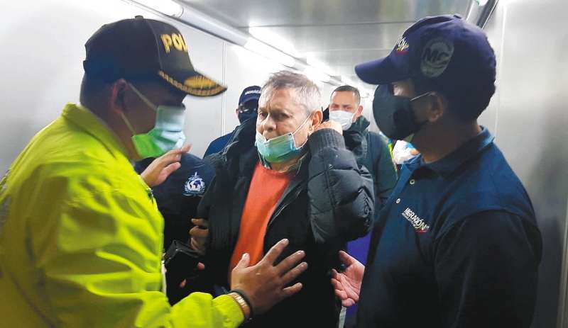 BEST QUALITY AVAILABLE - RESTRICTED TO EDITORIAL USE - MANDATORY CREDIT "AFP PHOTO / COLOMBIAN NATIONAL POLICE " - NO MARKETING - NO ADVERTISING CAMPAIGNS - DISTRIBUTED AS A SERVICE TO CLIENTS
/ RESTRICTED TO EDITORIAL USE - MANDATORY CREDIT "AFP PHOTO /