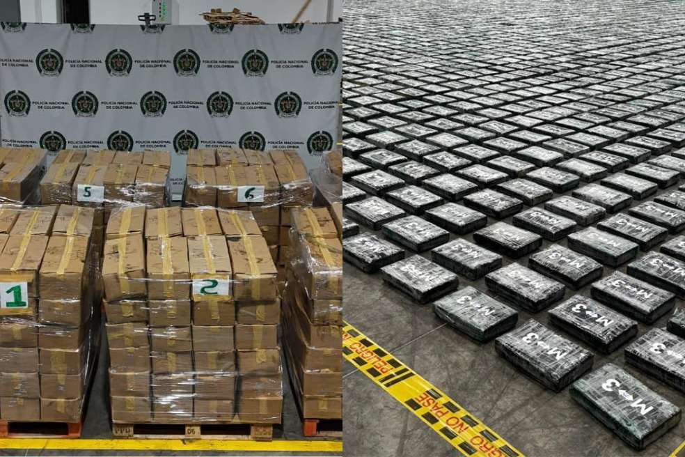 Incautan cuatro toneladas de cocaína escondidas en cajas de snacks en Urabá (Antioquia)
