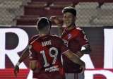 Triplete de Santos Borré y gol de Carrascal en clasificación de River
