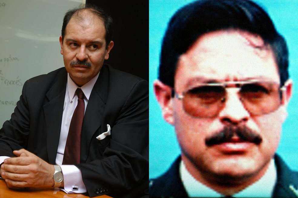 El exsubdirector del DAS, José Miguel Narváez, y el excomandante de inteligencia de la Brigada XIII del Ejército, coronel (r) Jorge Eliécer Plazas.