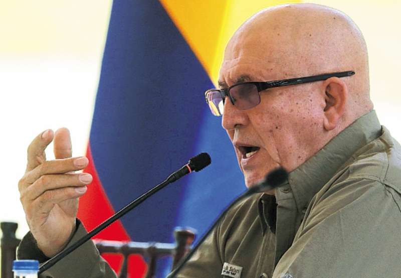 Antonio García, comandante del ELN.