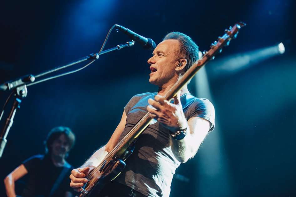 Sting de concierto en la sala Bataclan de París. / AFP