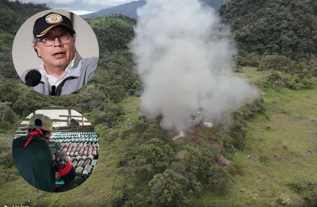 La destrucción de 582 artefactos explosivos, una tonelada de armas, fue realizada por el Ejército, tras la orden del presidente Petro, el 5 de abril de 2025.
