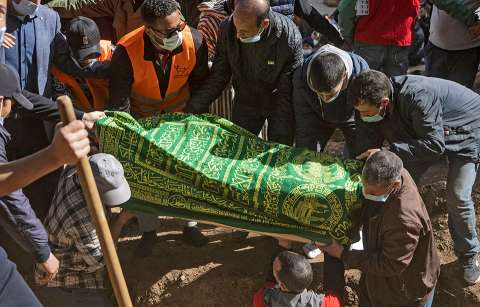 Así fue el funeral de Rayan, el niño que falleció atrapado en un pozo en Marruecos