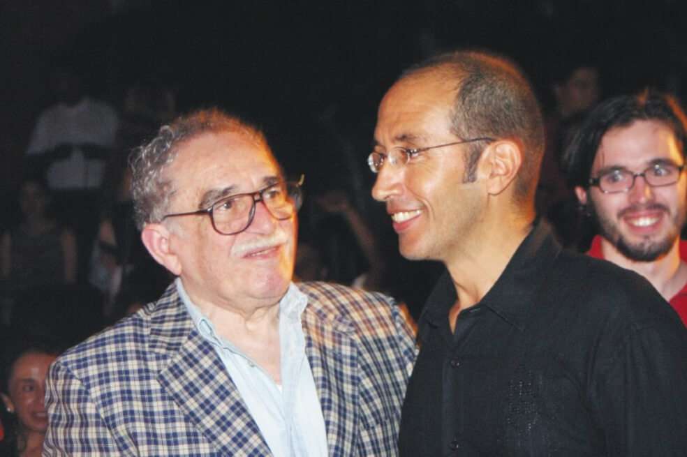 “¡Ajá, viejo Álvaro!”, fueron las primeras palabras de Gabo a Álvaro Restrepo, que iniciaron una larga relación. / Olga Paulhiac