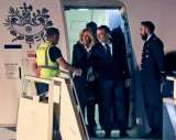 Los "chalecos amarillos", pesadilla de Macron, lo siguen hasta Argentina