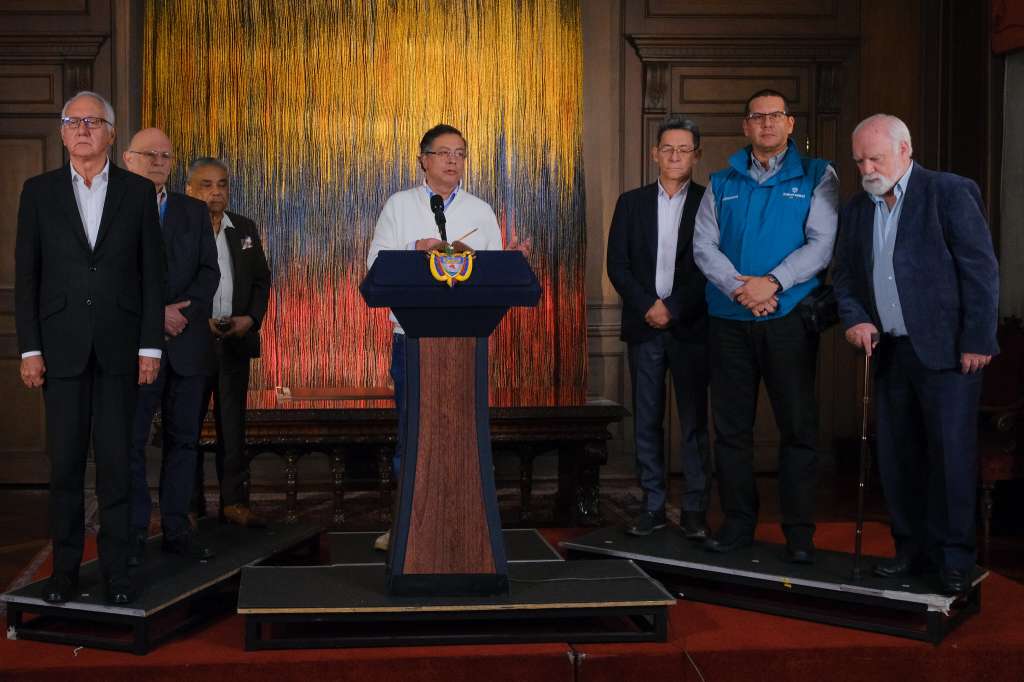 Petro defendió la necesidad de una reforma a la salud. /Presidencia.