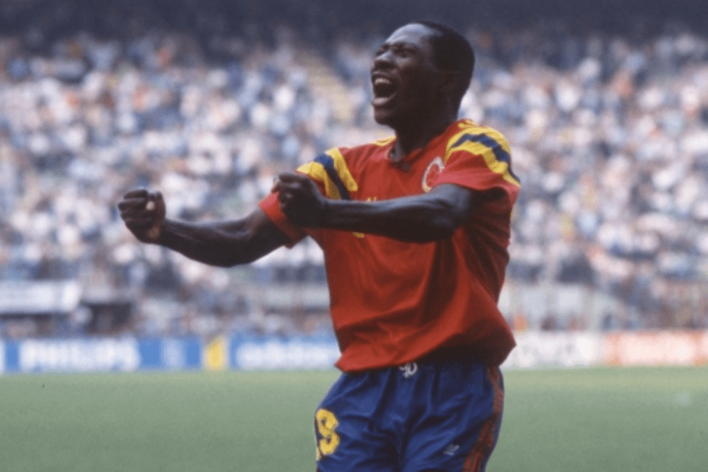 Freddy Rincón: El nacido en Buenaventura participó de tres Mundiales (90, 94 y 98) y tres Copas Américas (91, 93 y 95). Anotó 17 tantos con la camiseta tricolor y el inolvidable gol en el Estadio Giuseppe Meazza ante Alemania en el Mundial de Italia 1990.