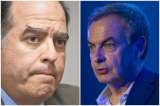 Julio Borges acusa a Zapatero de haber promovido un "acuerdo engañoso" con Maduro