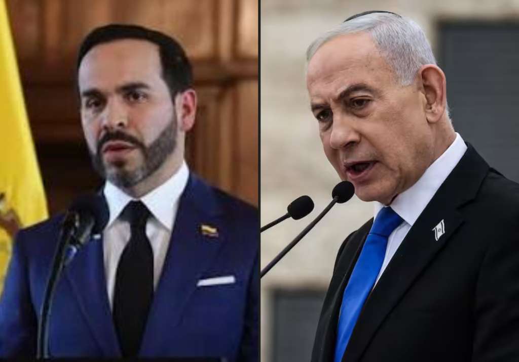 Abelardo de la Espriella y Bejamín Netanyahu.