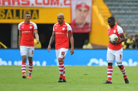 Las imágenes que dejó el empate entre Santa Fe y Rionegro Águilas