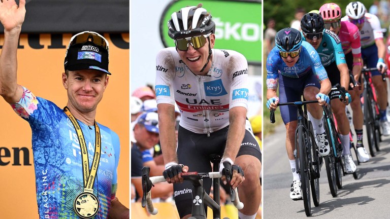 Primoz Roglic, gran damnificado en la jornada de adoquines del Tour 2022