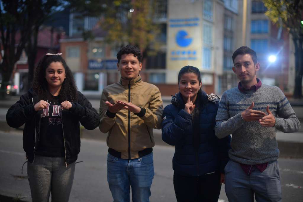 Barreras de la comunidad sorda en Bogotá.
