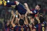 El 22 de noviembre, pero del 2014, Messi superó a Telmo Zarra como máximo goleador