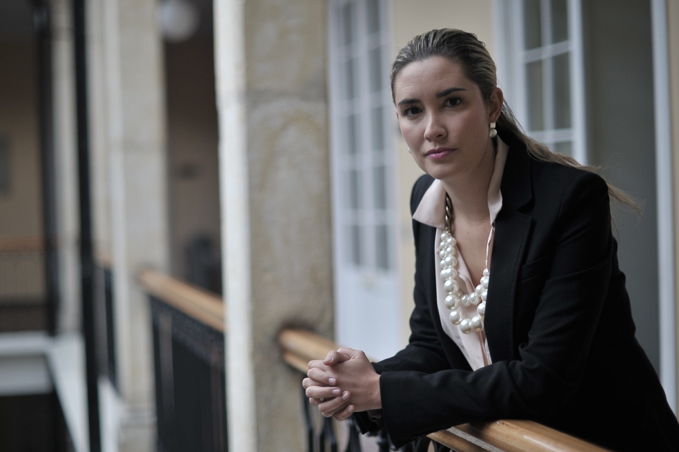 Ángela Anzola es politóloga y filósofa de las universidades de York y Oxford (Reino Unido). / Óscar Pérez - El Espectador