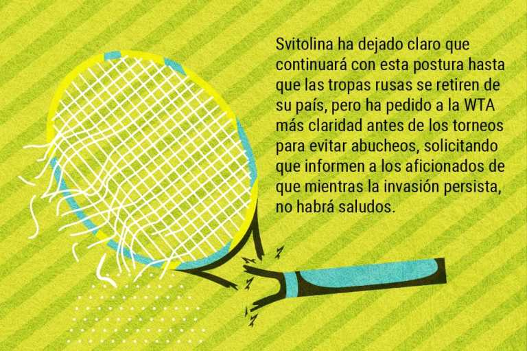 El mundo no es como lo pintan: La guerra en Ucrania también se libra en las canchas de tenis
