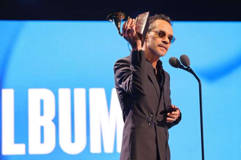 Marc Anthony ganó a Mejor Álbum de Salsa con su más reciente trabajo discográfico, Pa'llá voy