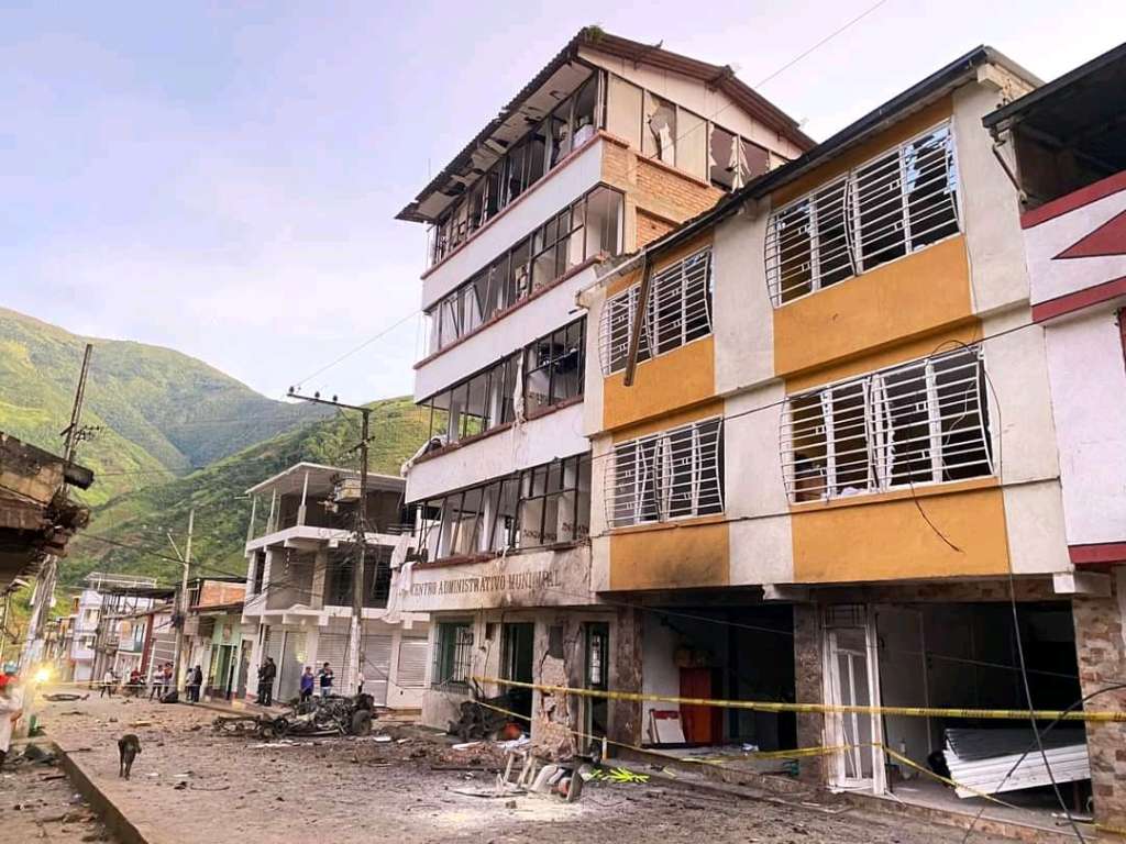 Atentado en Argelia, Cauca