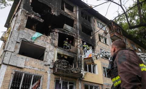500 drones y 40 misiles: así fue el ataque masivo de Rusia a Ucrania este domingo