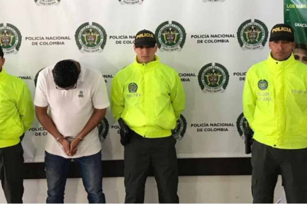 Capturado alias "Jota", cabecilla del grupo criminal "El Coco", que delinque en la comuna 13 de Medellín. / Alcaldía de Medellín