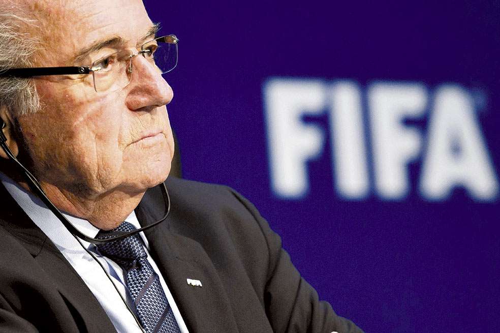 El suizo Joseph Blatter, presidente de la FIFA. / AFP