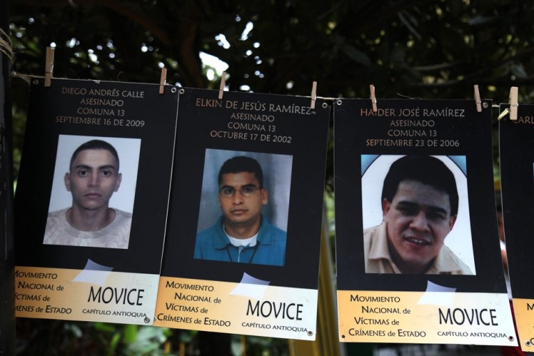 Elkin de Jesús Ramírez es una de las víctimas mortales de la Operación en Comuna 13 junto con Diego Alexander Salazar. También hubo más de 100 personas privadas de la libertad, 43 civiles heridos, y cientos de desaparecidos.