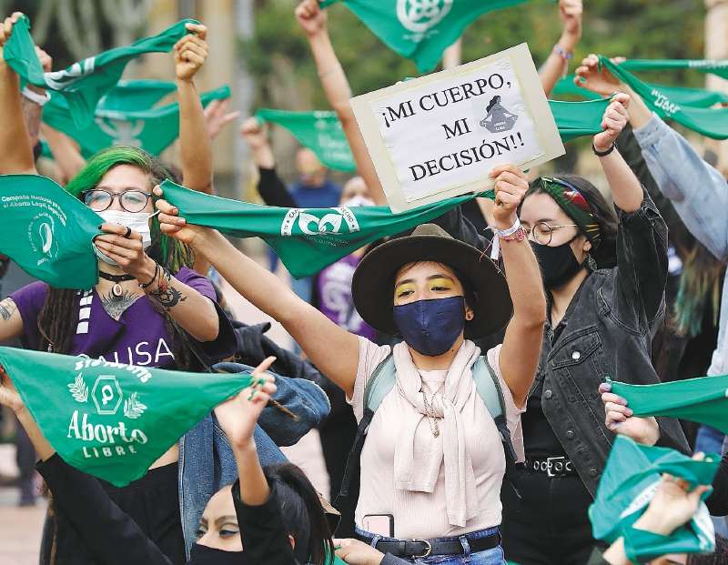 Los países en donde el aborto está permitido hasta la semana 24